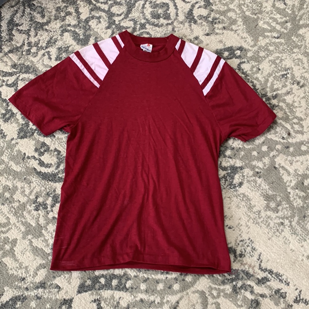 Penmans vintage red and white tshirt